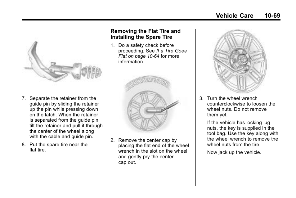 Vehicle care 10-69 | Hummer 2010 H3 User Manual | Page 335 / 410