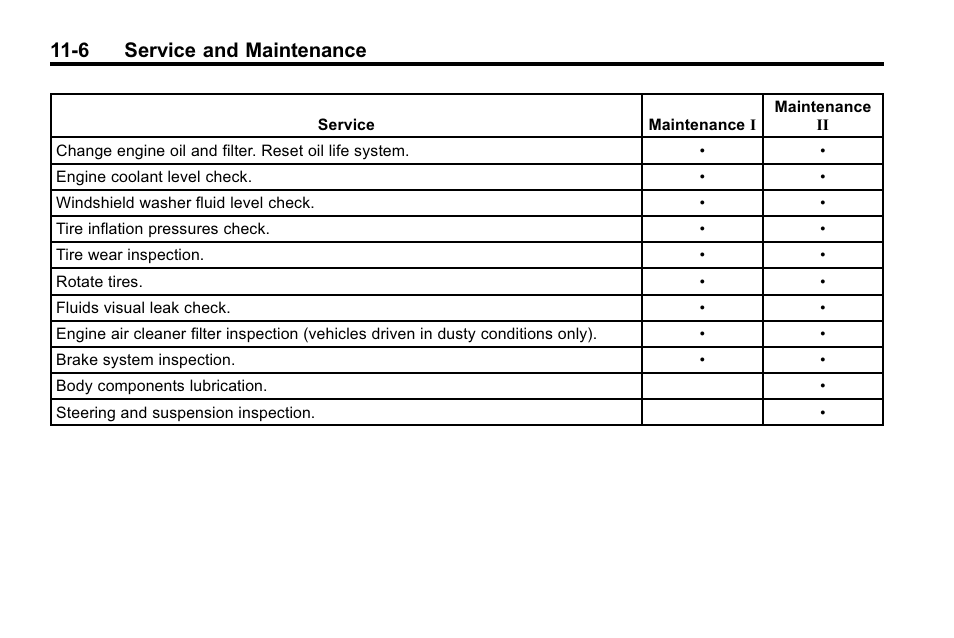 6 service and maintenance | Hummer 2010 H3 User Manual | Page 370 / 410