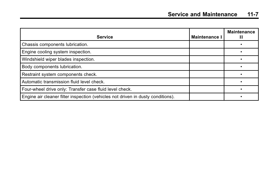 Service and maintenance 11-7 | Hummer 2010 H3 User Manual | Page 371 / 410