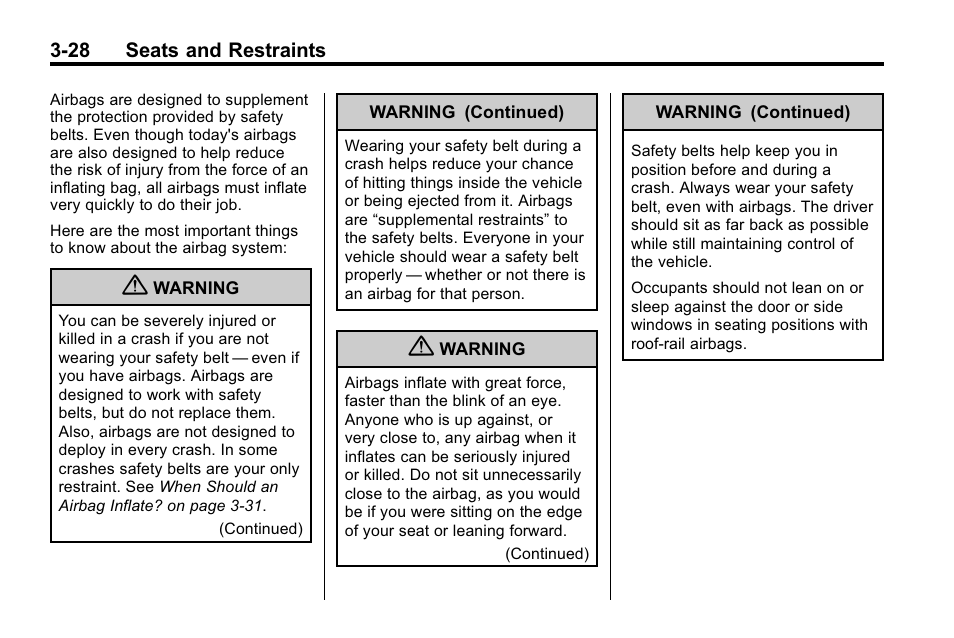 Hummer 2010 H3 User Manual | Page 72 / 410