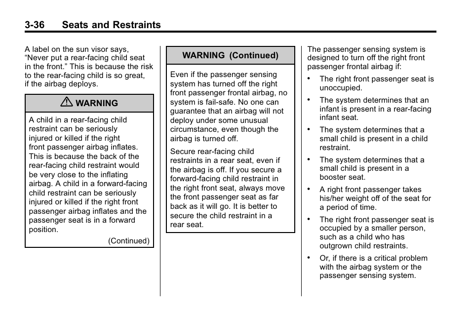 36 seats and restraints | Hummer 2010 H3 User Manual | Page 80 / 410