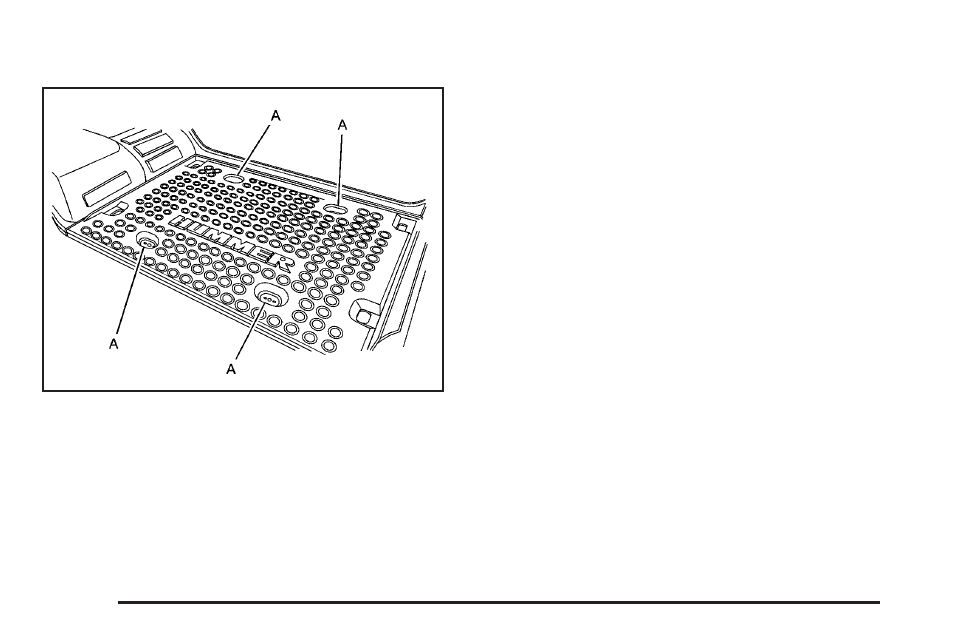 Cargo tie downs (sut), All-weather cargo area (sut) | Hummer 2009 H2 User Manual | Page 152 / 524