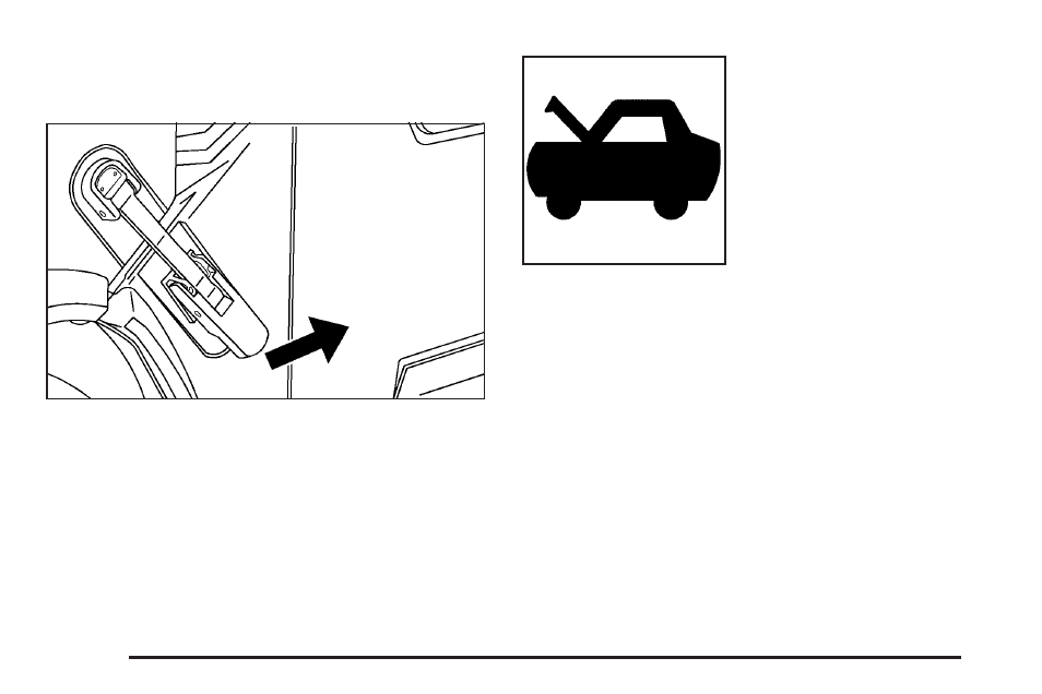 Hood release, Hood release -12 | Hummer 2009 H2 User Manual | Page 366 / 524