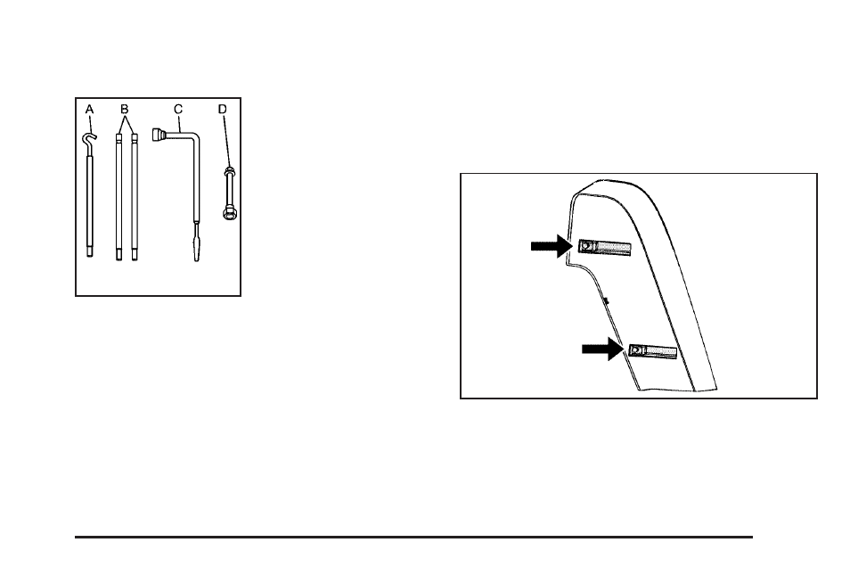 Removing the jack (suv) | Hummer 2009 H2 User Manual | Page 441 / 524