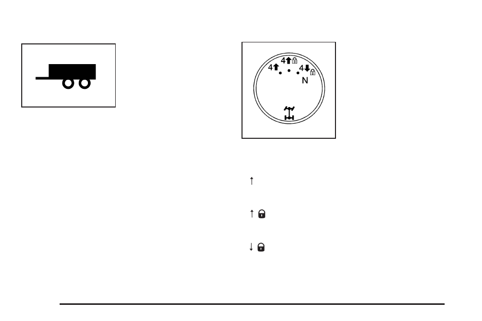 Tow/haul mode, Full-time four-wheel drive, Tow/haul mode -36 full-time four-wheel drive -36 | Transfer case dial | Hummer 2008 H2 User Manual | Page 118 / 504