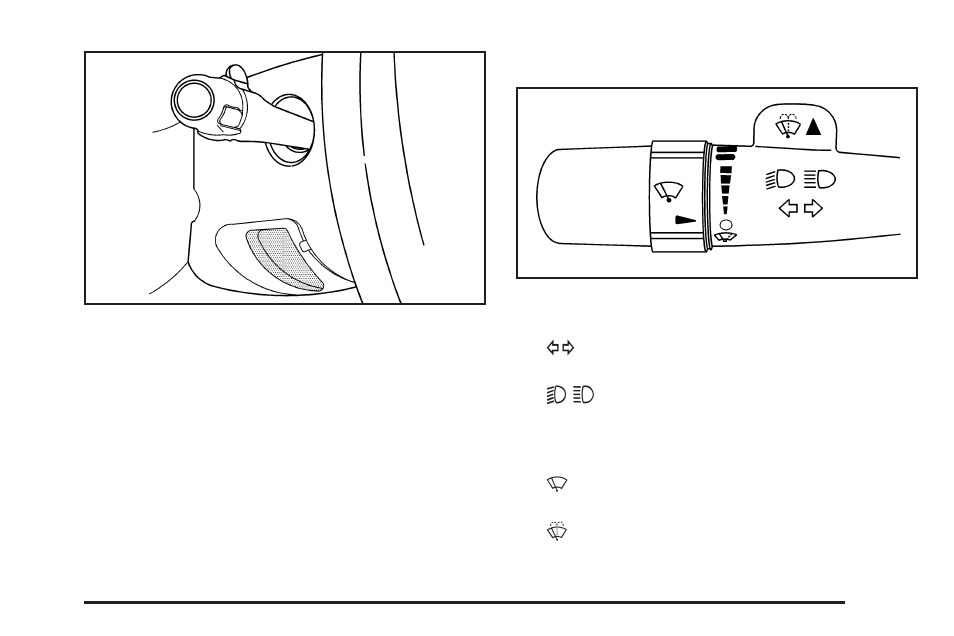 Turn signal/multifunction lever, Turn signal/multifunction lever -7, Turn | Signal/multifunction lever | Hummer 2008 H2 User Manual | Page 157 / 504