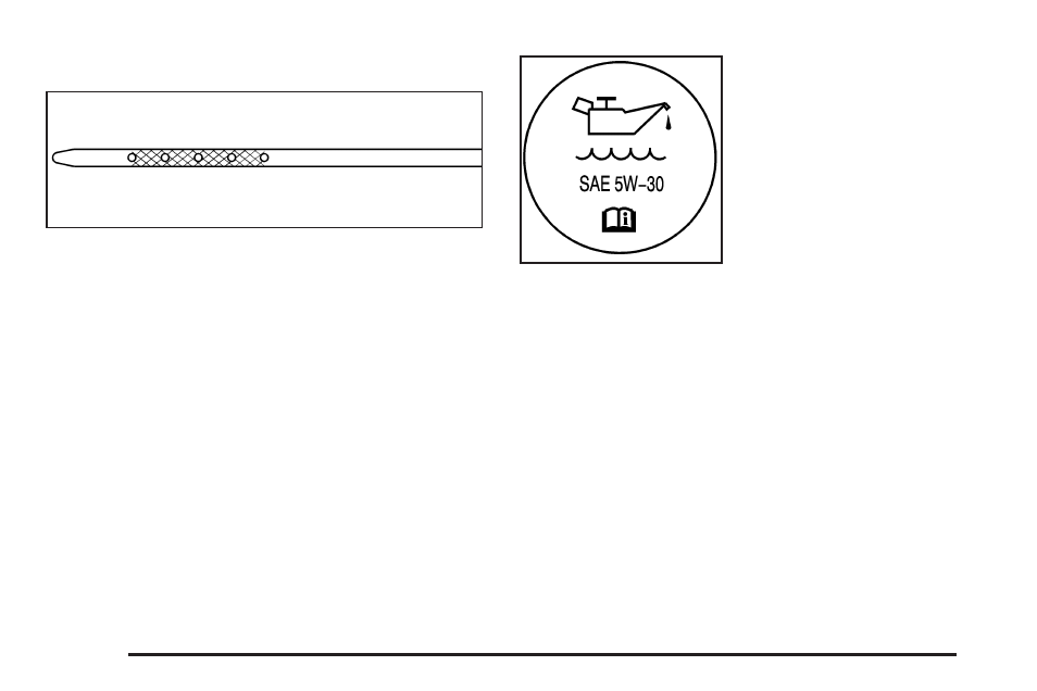 When to add engine oil | Hummer 2008 H2 User Manual | Page 350 / 504