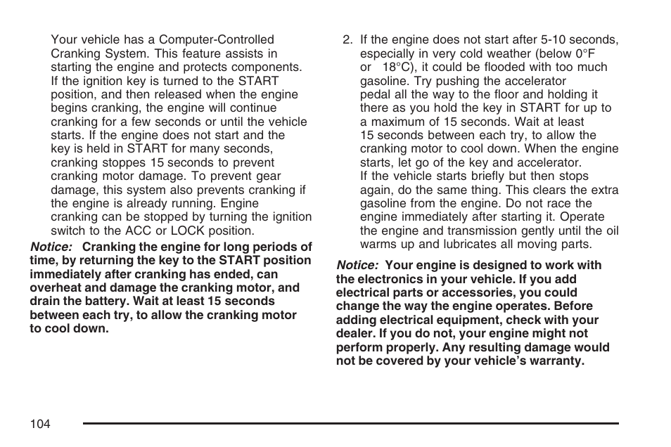 Hummer 2007 H3 User Manual | Page 104 / 480