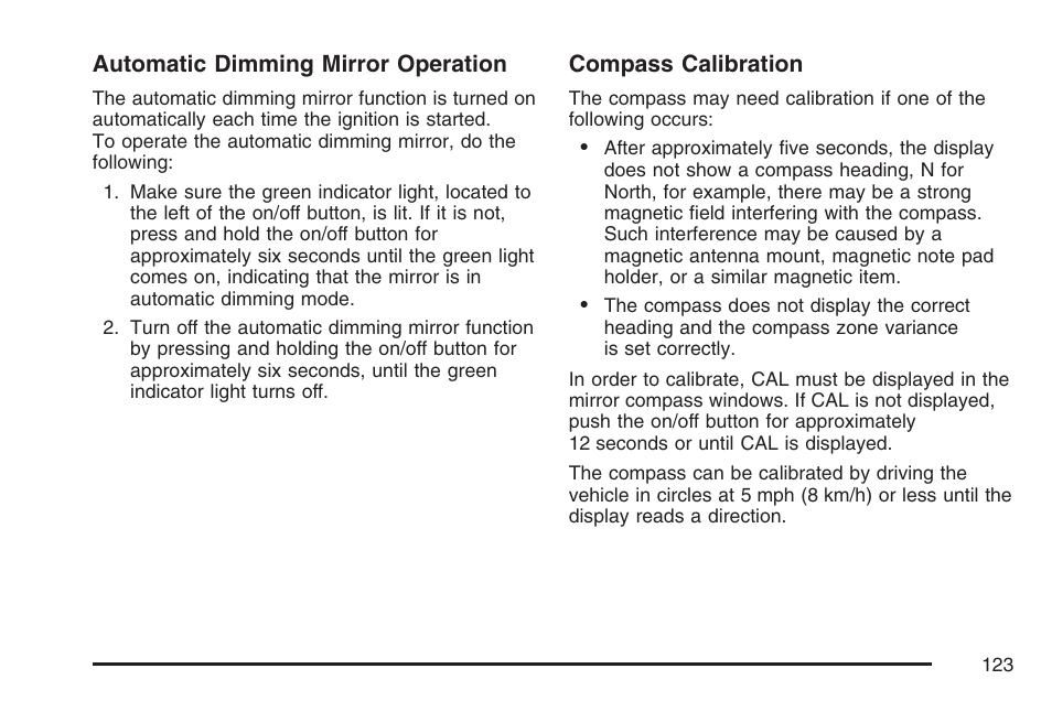 Hummer 2007 H3 User Manual | Page 123 / 480