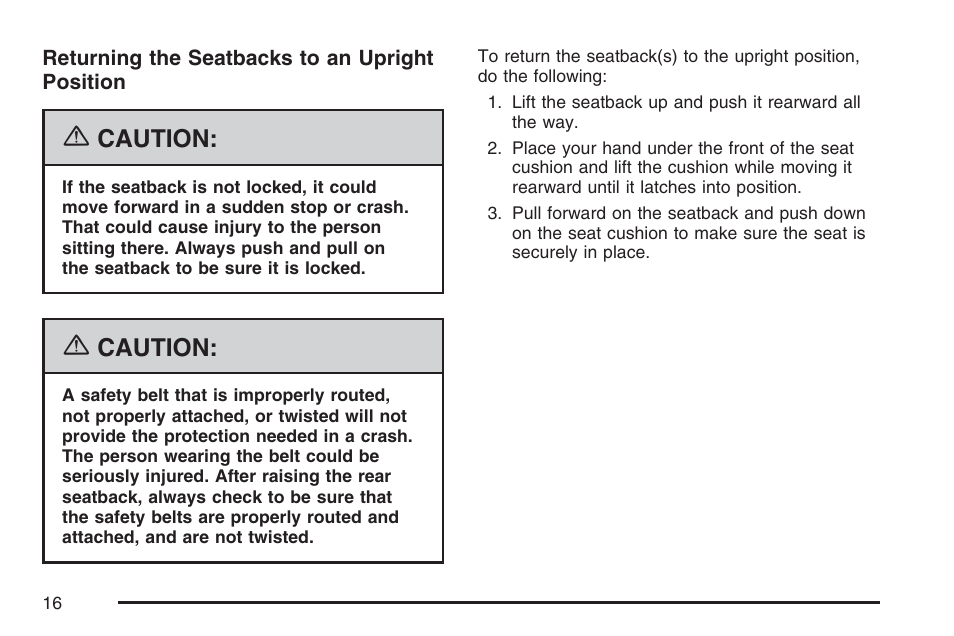 Caution | Hummer 2007 H3 User Manual | Page 16 / 480