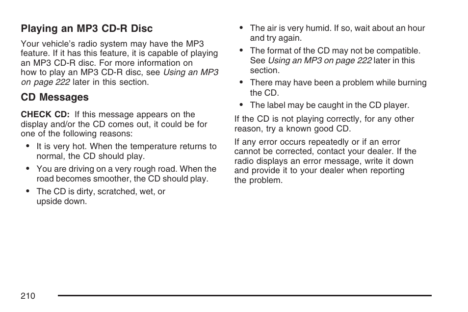 Hummer 2007 H3 User Manual | Page 210 / 480