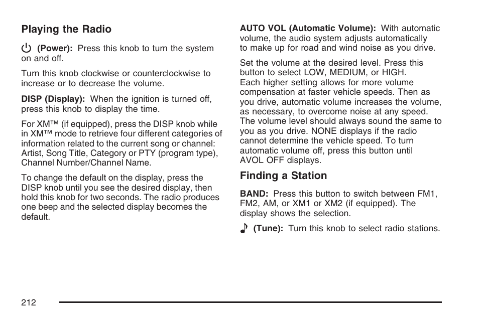 Hummer 2007 H3 User Manual | Page 212 / 480