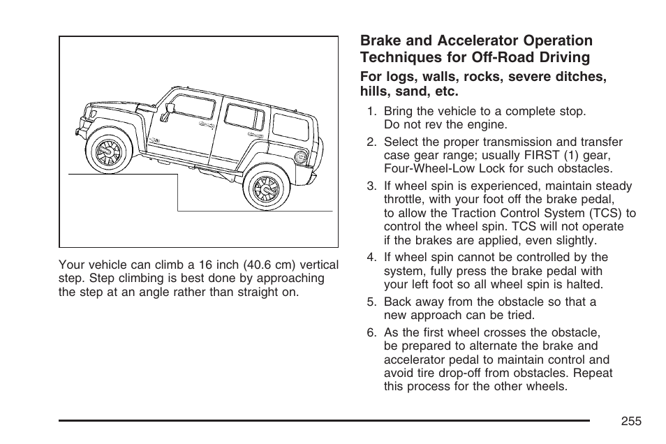 Hummer 2007 H3 User Manual | Page 255 / 480