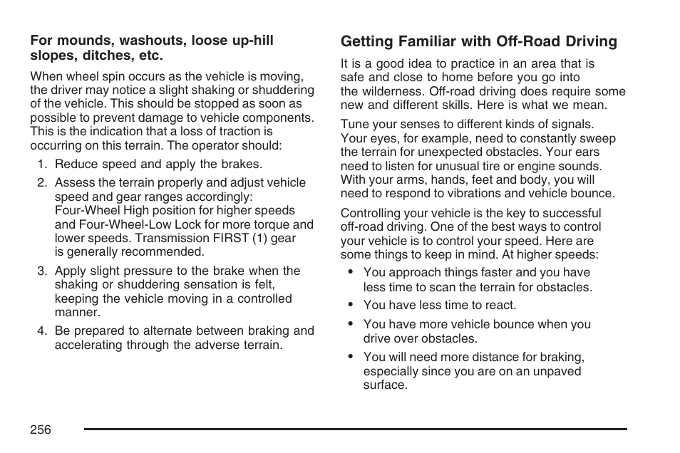 Hummer 2007 H3 User Manual | Page 256 / 480