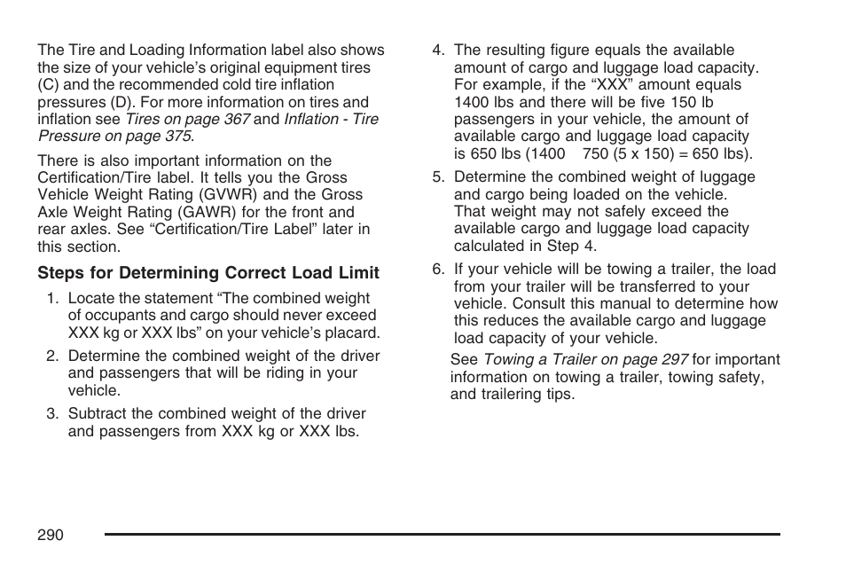 Hummer 2007 H3 User Manual | Page 290 / 480