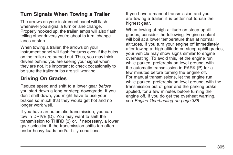 Hummer 2007 H3 User Manual | Page 305 / 480