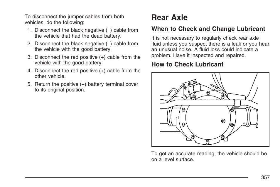 Rear axle | Hummer 2007 H3 User Manual | Page 357 / 480