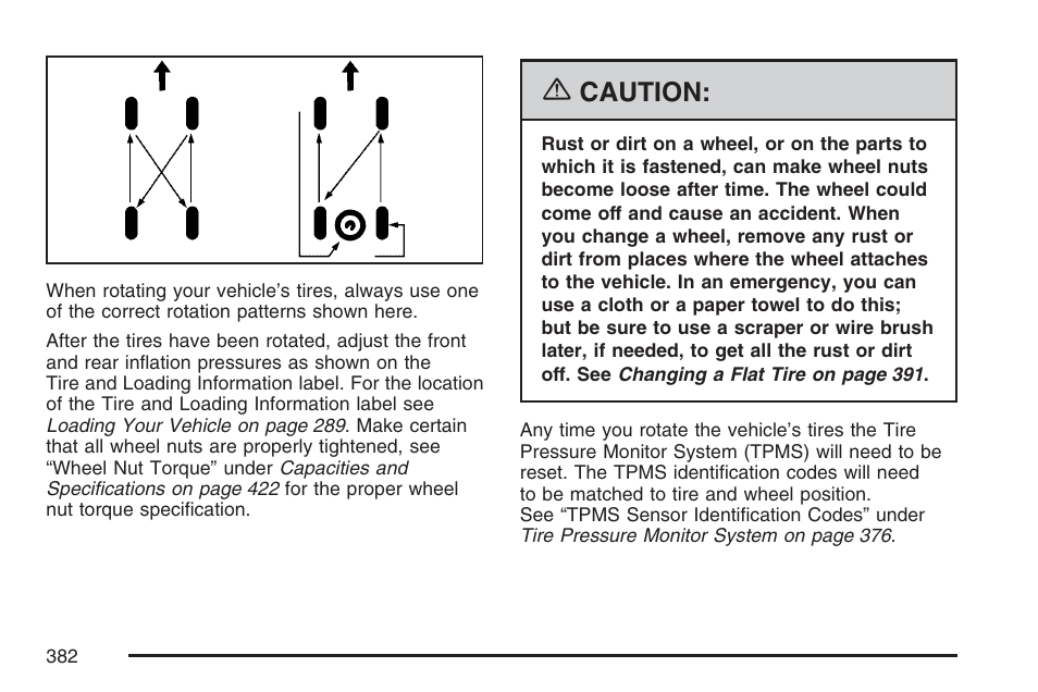 Caution | Hummer 2007 H3 User Manual | Page 382 / 480
