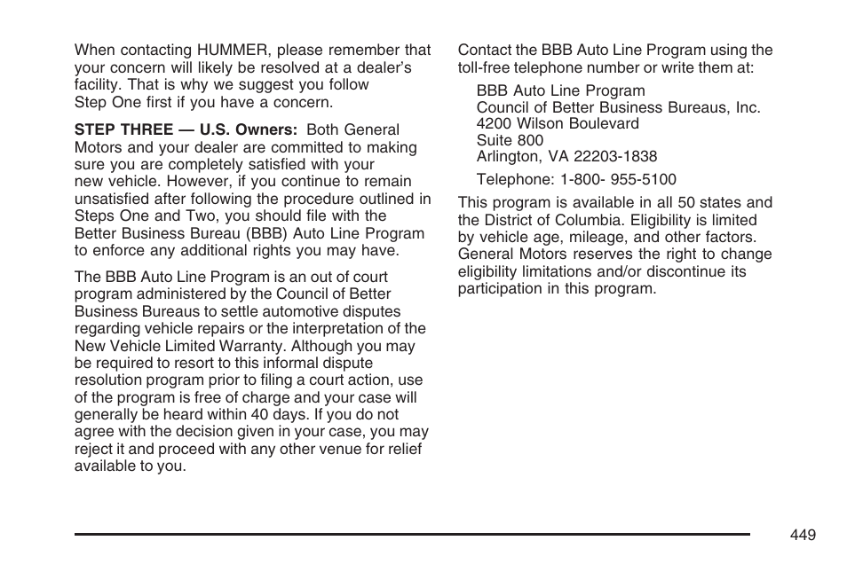Hummer 2007 H3 User Manual | Page 449 / 480