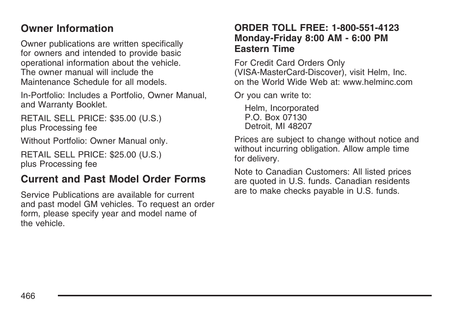 Hummer 2007 H3 User Manual | Page 466 / 480