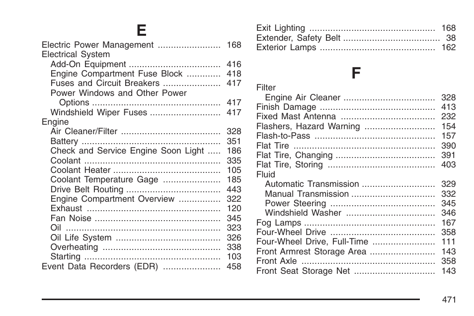 Hummer 2007 H3 User Manual | Page 471 / 480