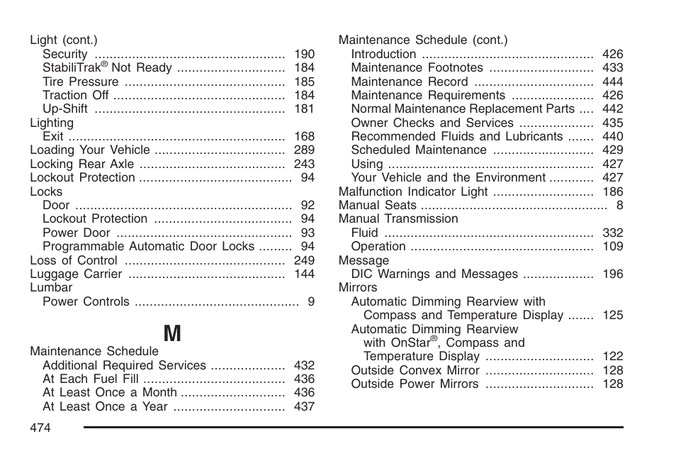 Hummer 2007 H3 User Manual | Page 474 / 480