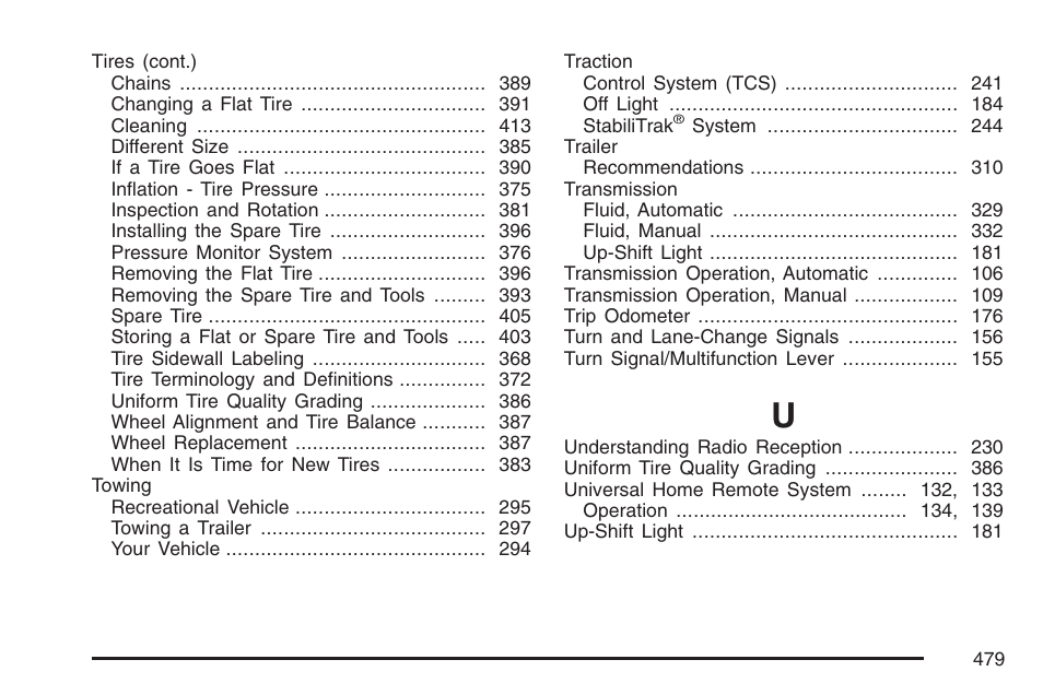 Hummer 2007 H3 User Manual | Page 479 / 480