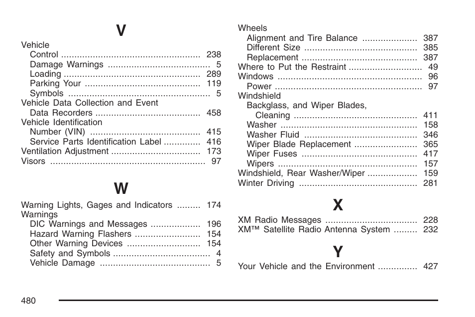 Hummer 2007 H3 User Manual | Page 480 / 480