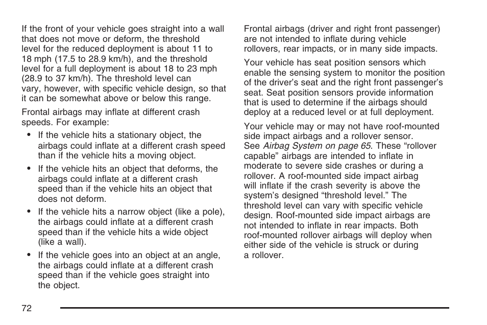 Hummer 2007 H3 User Manual | Page 72 / 480
