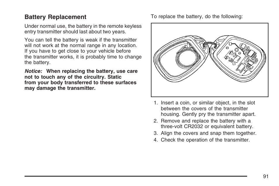Battery replacement | Hummer 2007 H3 User Manual | Page 91 / 480