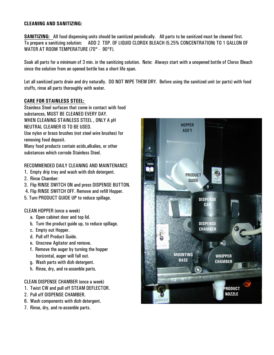 Cecilware JAVA2-LP User Manual | Page 5 / 12