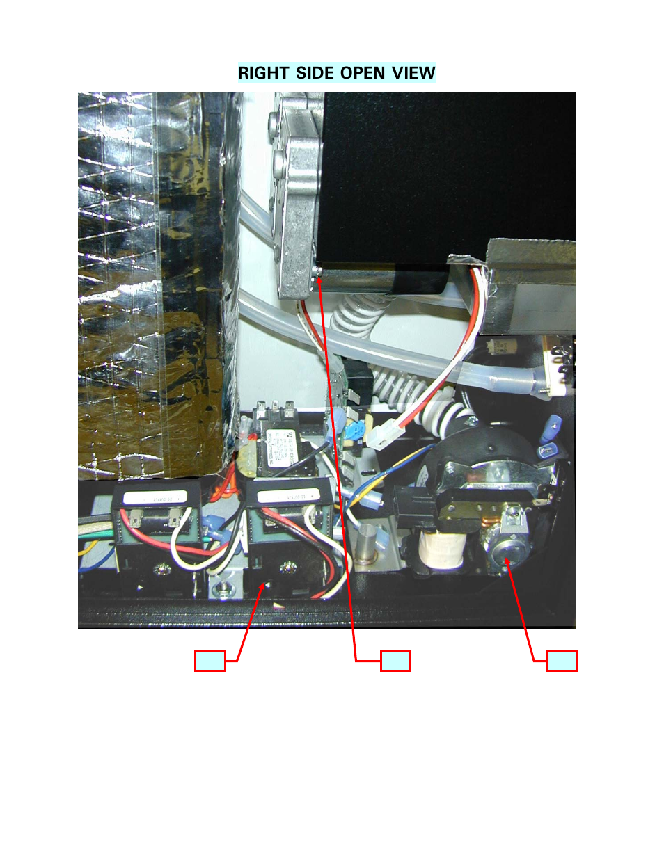 Right side open view | Cecilware JAVA2-LP User Manual | Page 7 / 12