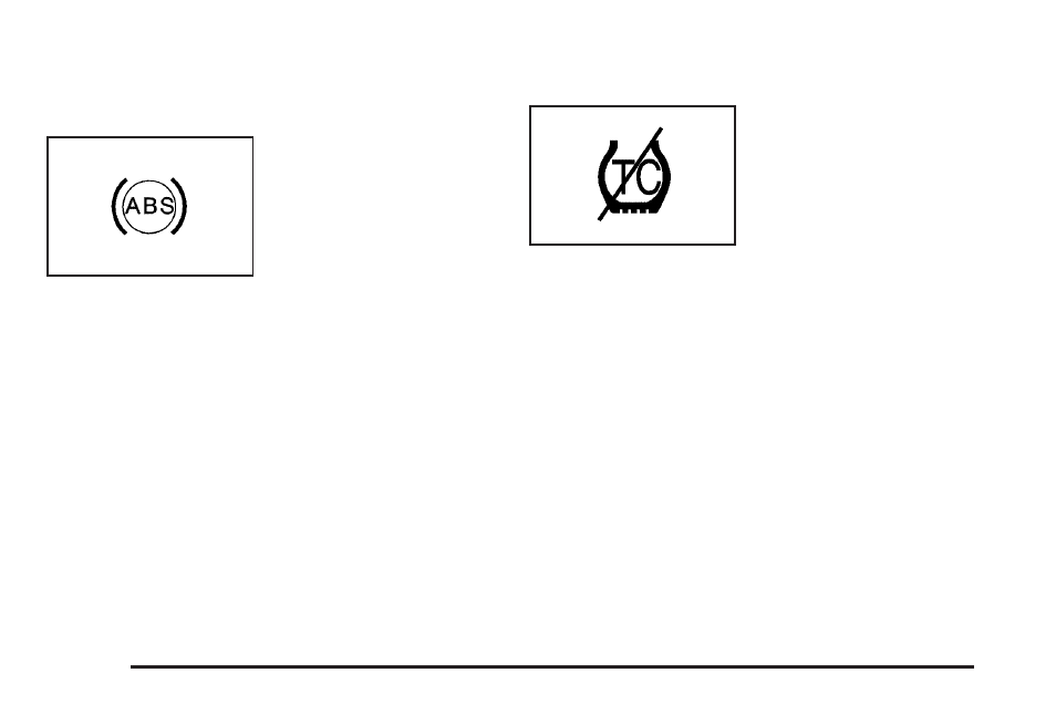 Anti-lock brake system warning light, Traction off light | Hummer 2006 H2 User Manual | Page 176 / 502