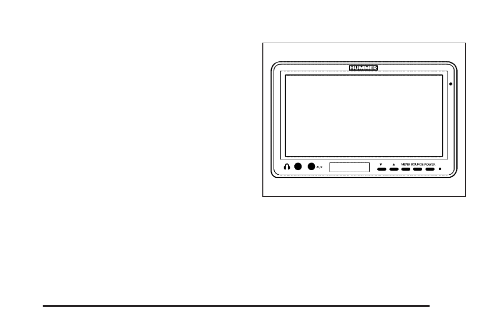 Audio output, Vehicle speakers, Video screens | Hummer 2006 H2 User Manual | Page 231 / 502