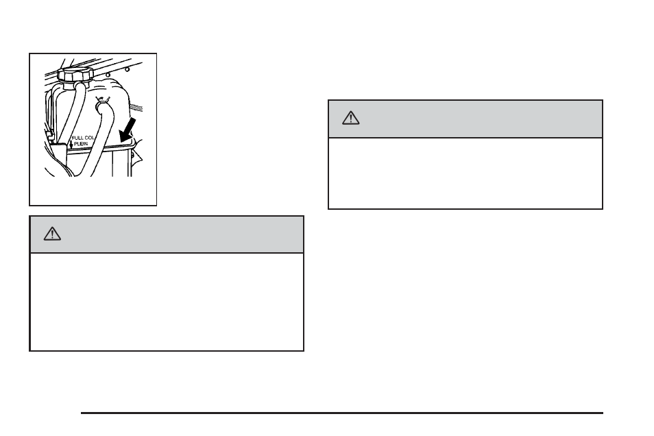 Coolant surge tank pressure cap, Coolant surge tank pressure cap -26, Caution | Hummer 2006 H2 User Manual | Page 356 / 502