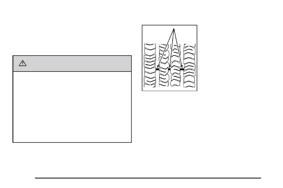 When it is time for new tires, When it is time for new tires -62, Caution | Hummer 2006 H2 User Manual | Page 392 / 502