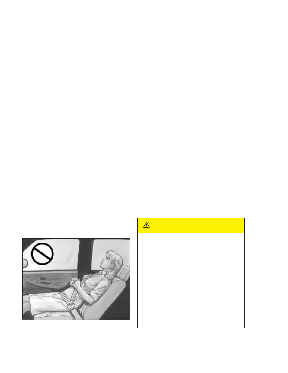 Reclining seatbacks, Reclining seatbacks -5, Caution | Hummer 2005 H2 User Manual | Page 11 / 468