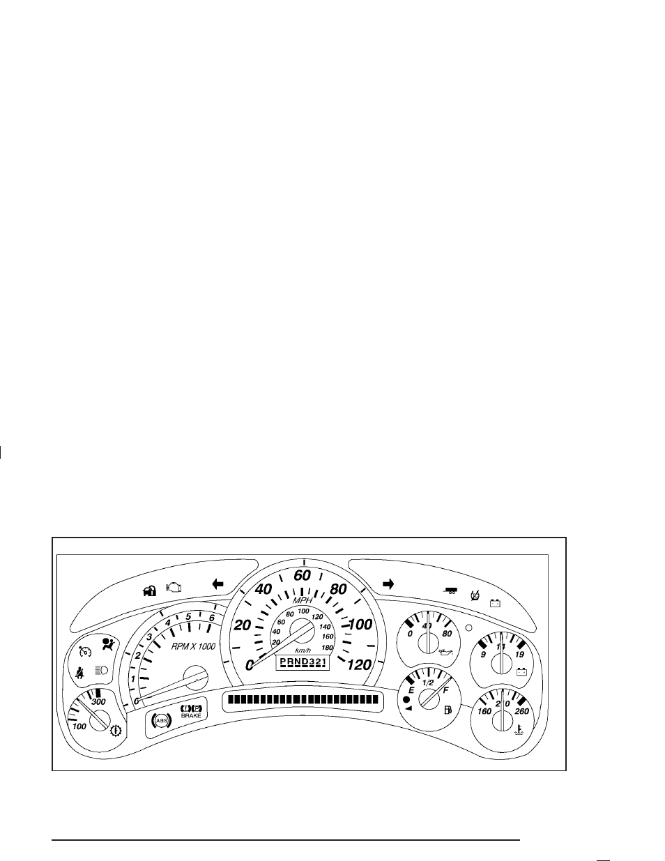 Instrument panel cluster, Instrument panel cluster -27, Instrument panel | Cluster | Hummer 2005 H2 User Manual | Page 167 / 468