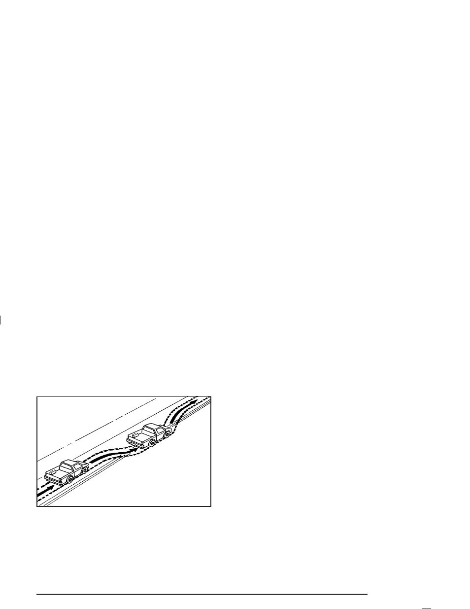 Off-road recovery, Passing, Off-road recovery -13 passing -13 | Hummer 2005 H2 User Manual | Page 245 / 468