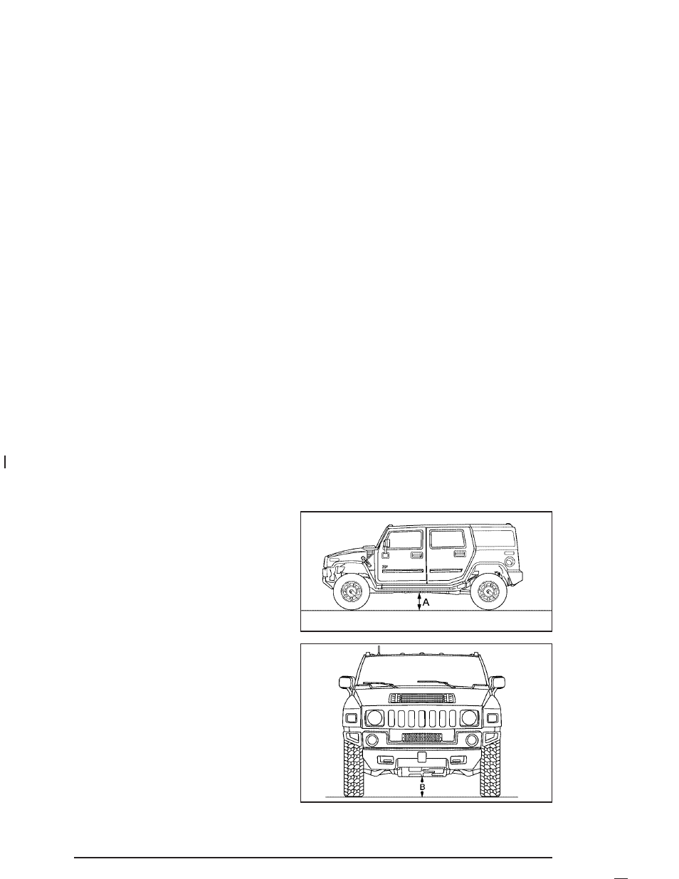 Traveling to remote areas, High mobility characteristics | Hummer 2005 H2 User Manual | Page 254 / 468