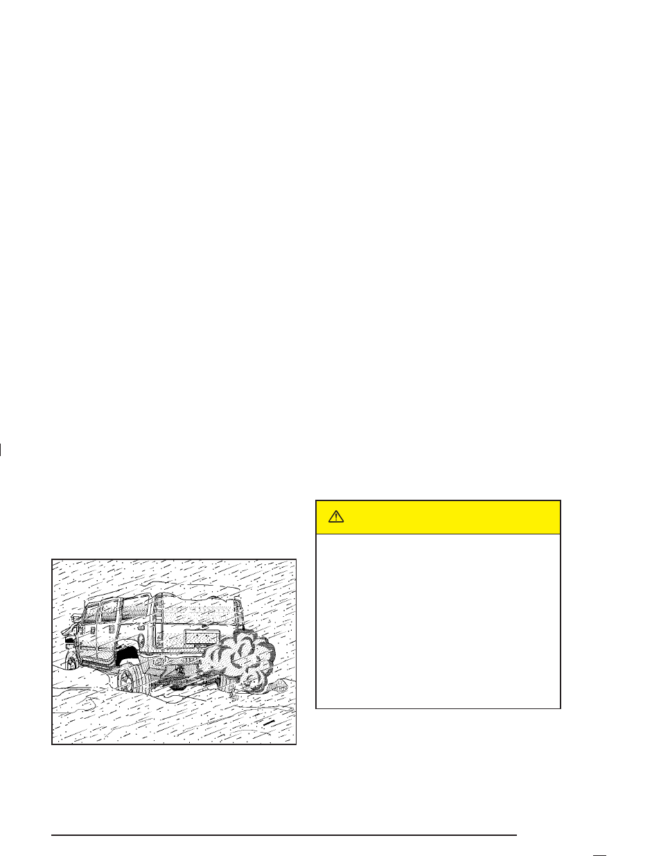 Caution | Hummer 2005 H2 User Manual | Page 283 / 468