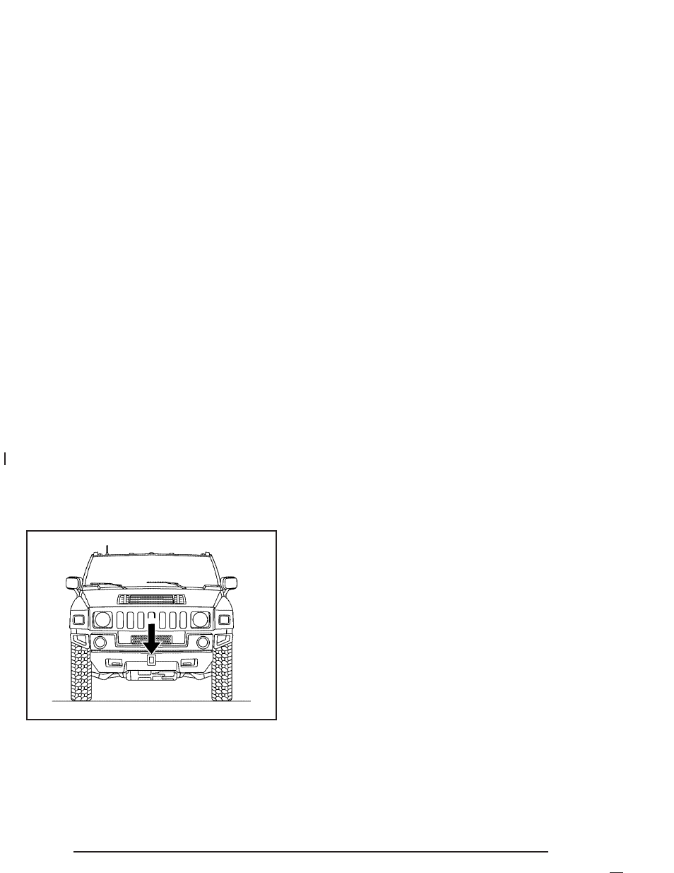 Front mounted receiver, Front mounted receiver -56 | Hummer 2005 H2 User Manual | Page 288 / 468