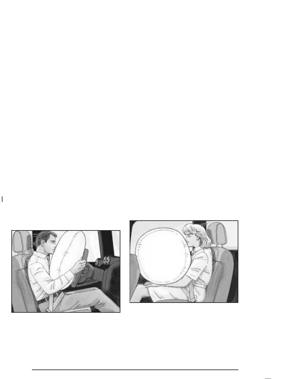 Where are the airbags, Where are the airbags? -60 | Hummer 2005 H2 User Manual | Page 66 / 468