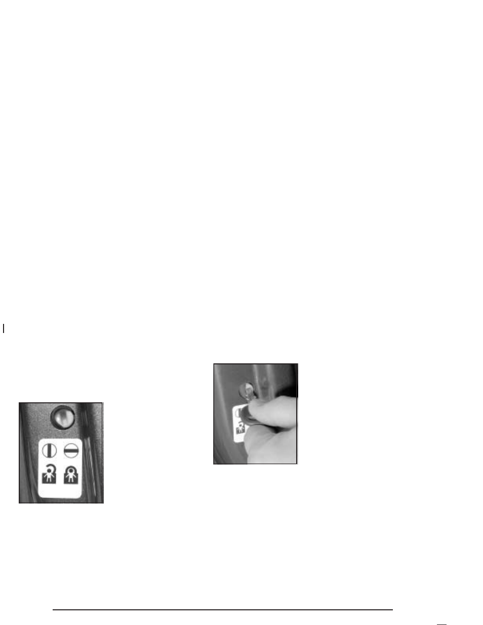 Rear door security locks, Rear door security locks -12 | Hummer 2005 H2 User Manual | Page 88 / 468
