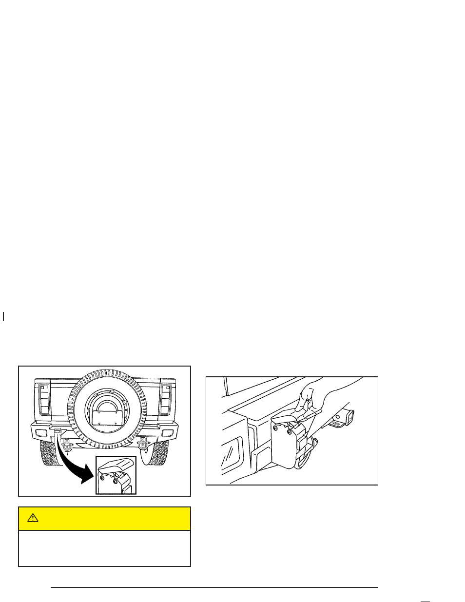 Tailgate (sut), Tailgate (sut) -16, Caution | Hummer 2005 H2 User Manual | Page 92 / 468