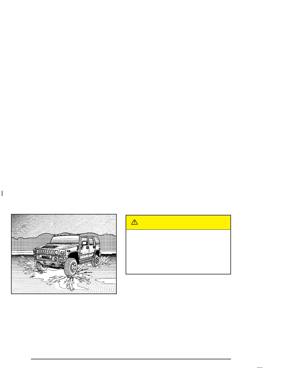 Caution | Hummer 2004 H2 User Manual | Page 270 / 472