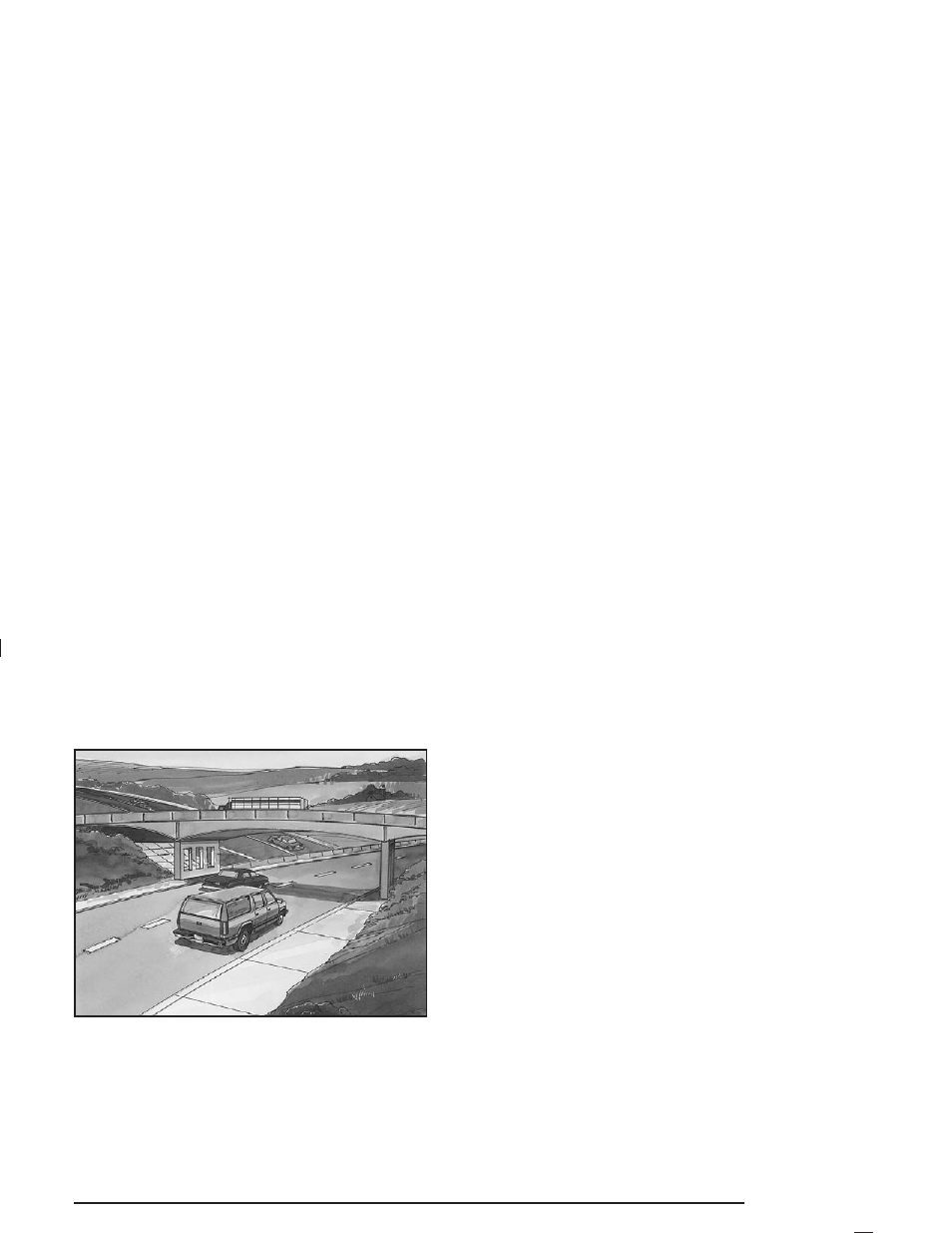 Freeway driving, Freeway driving -47, Before | Highway, Hill, Winter, Towing, Recreational, Loading, Selectable | Hummer 2004 H2 User Manual | Page 273 / 472