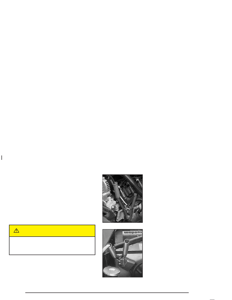 Caution | Hummer 2004 H2 User Manual | Page 360 / 472