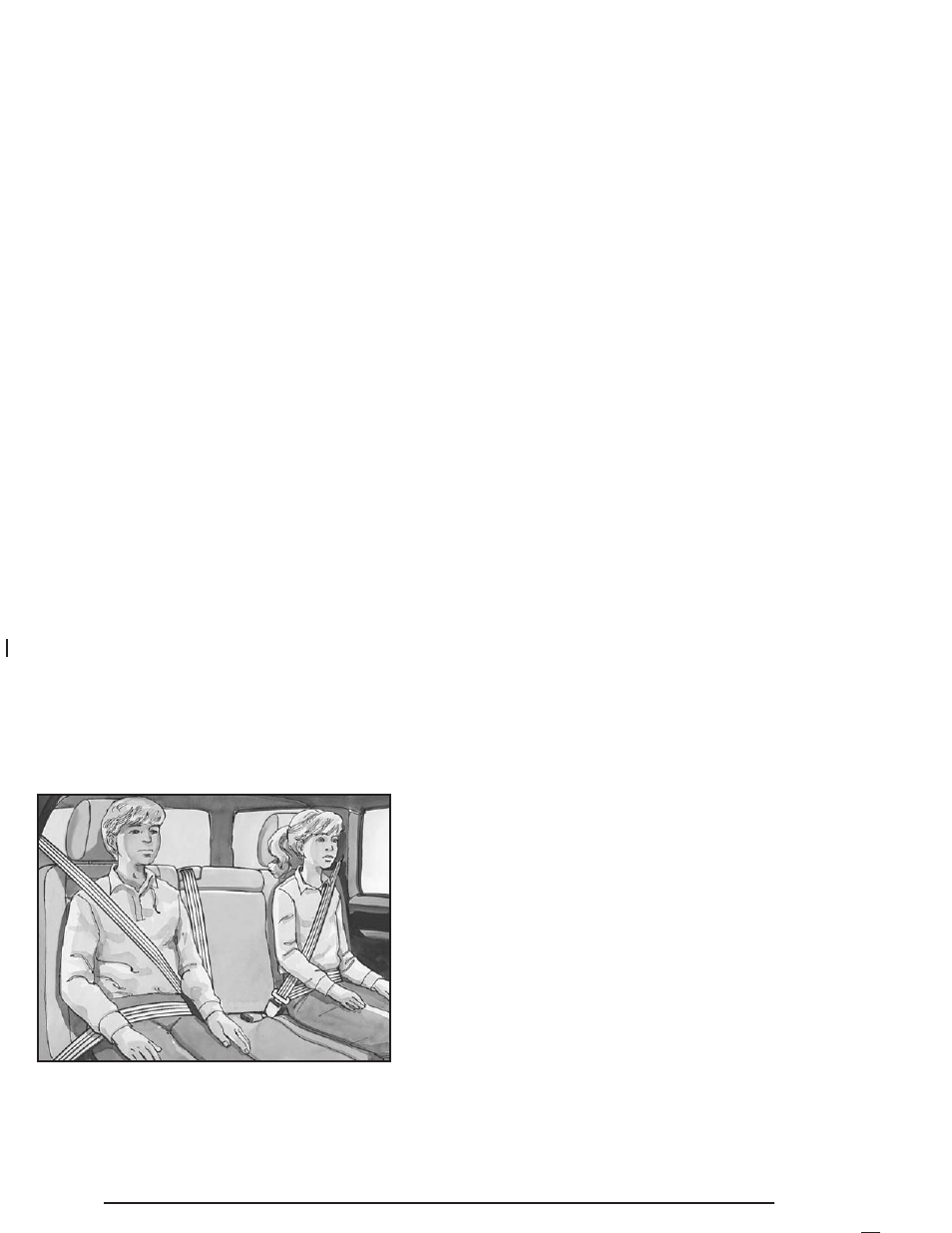 Child restraints, Older children, Child restraints -38 | Older children -38 | Hummer 2004 H2 User Manual | Page 44 / 472