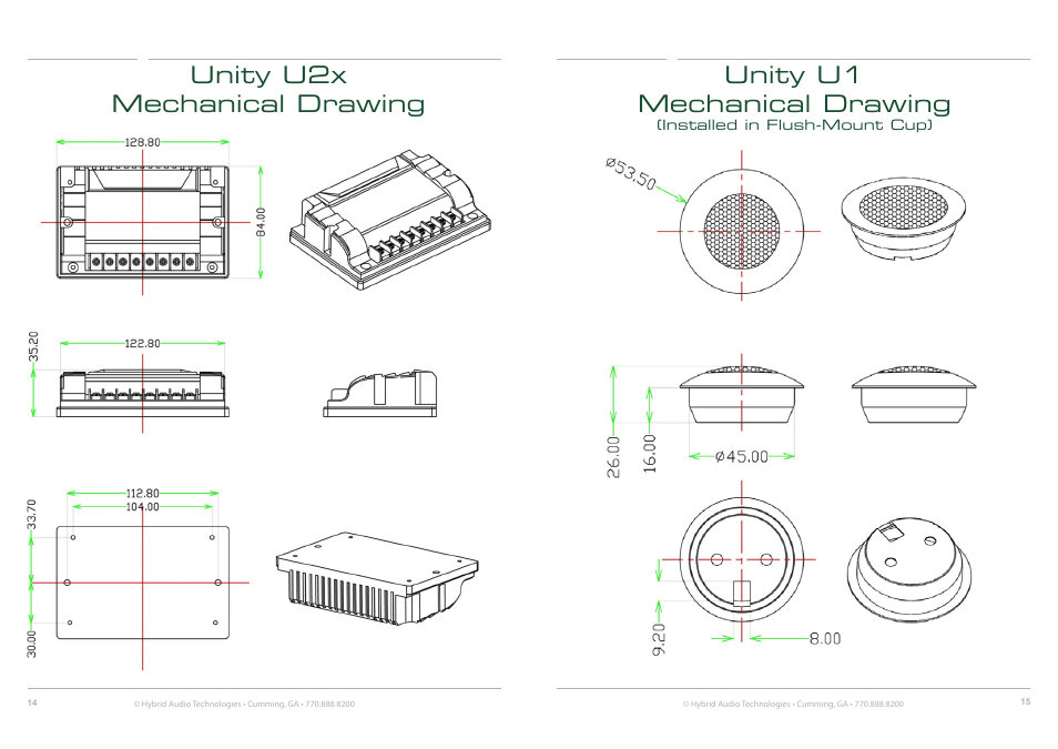 Hybrid Audio Technologies Unity Series User Manual | Page 8 / 18